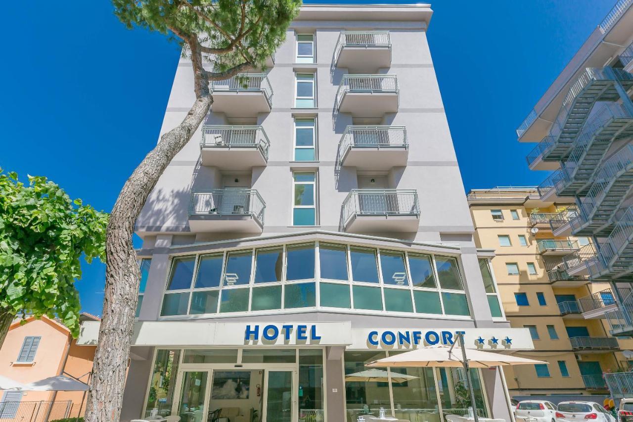 Hotel Confort リミニ エクステリア 写真