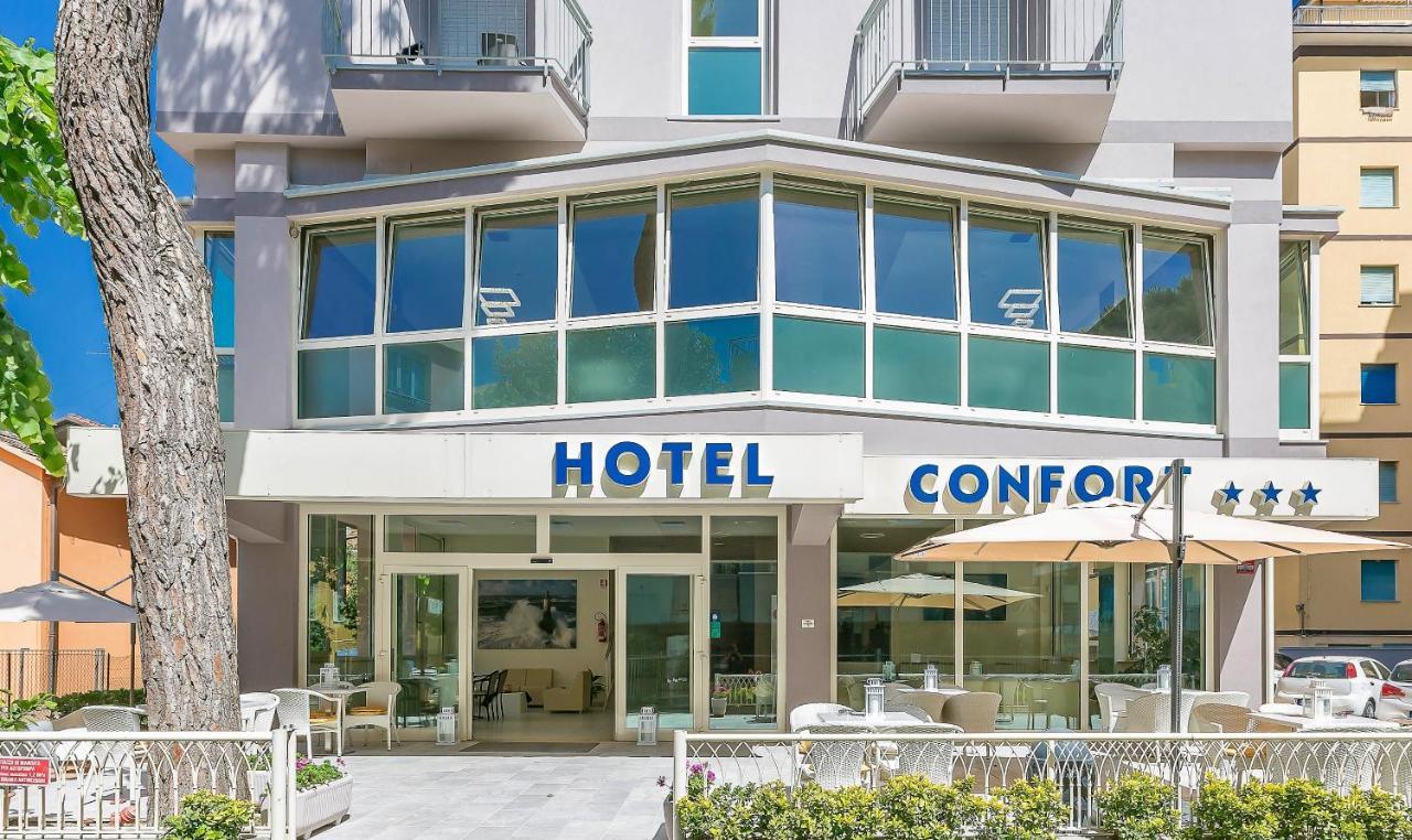 Hotel Confort リミニ エクステリア 写真